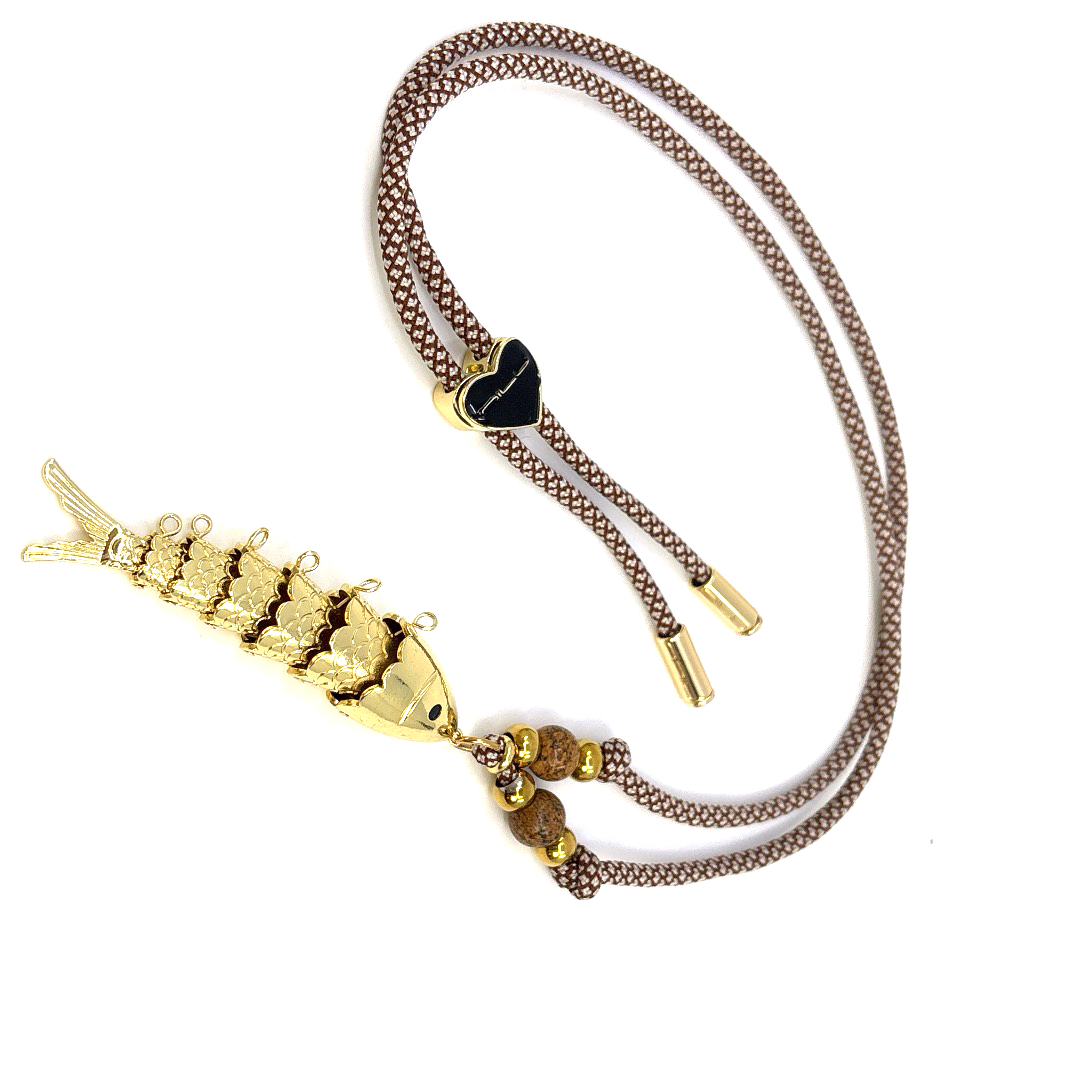 Nilu - large fish ketting