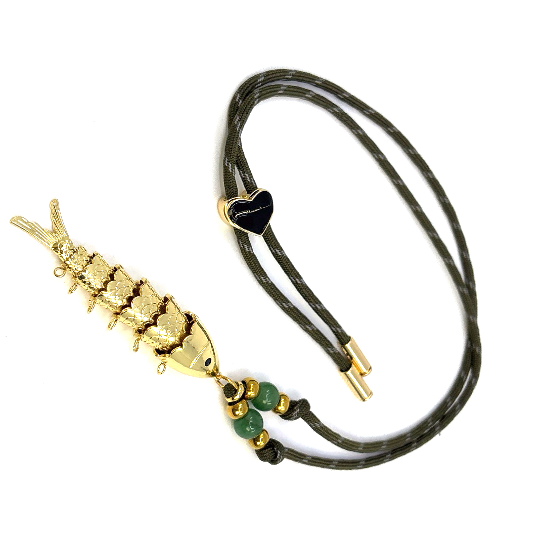 Nilu - large fish ketting